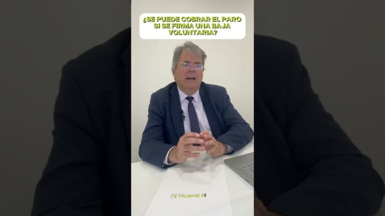 que pasa si no firmo la baja voluntaria