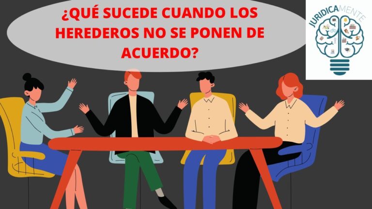 que pasa si no hay acuerdo en una herencia