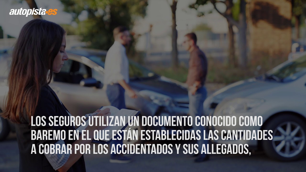 que se indemniza en un accidente de trafico