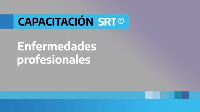 que son las enfermedades profesionales y cuales son