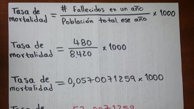 que valores tiene la tasa de mortalidad europea