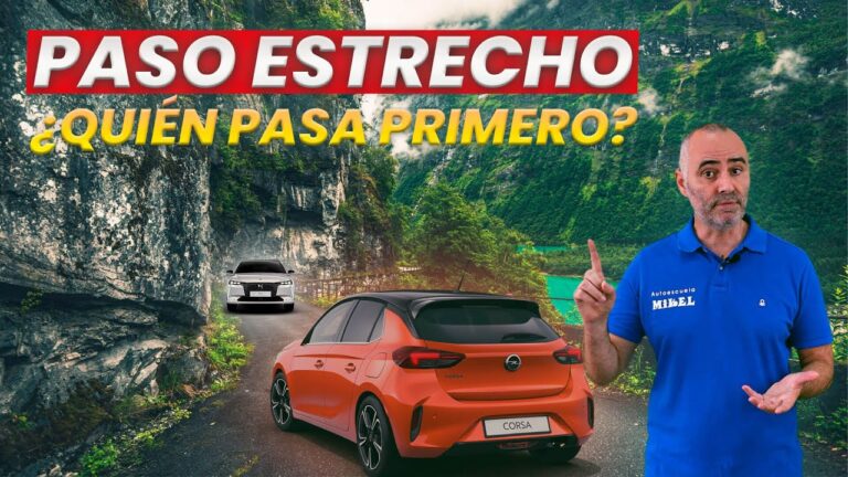 que vehiculo tiene prioridad de paso en una pendiente