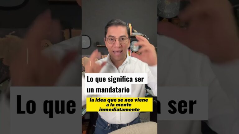 quien es el mandante y quien el mandatario