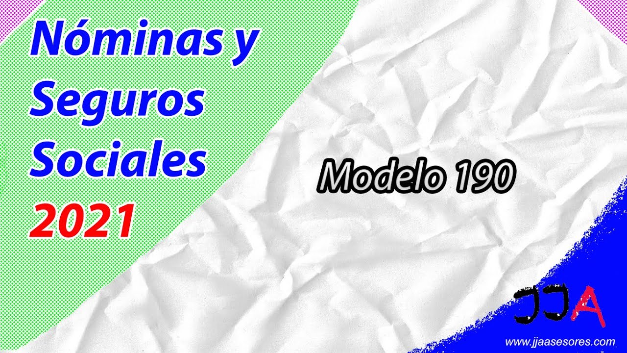 quién está obligado a presentar el modelo 190