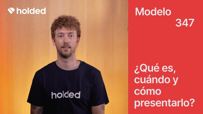 quién está obligado a presentar el modelo 347