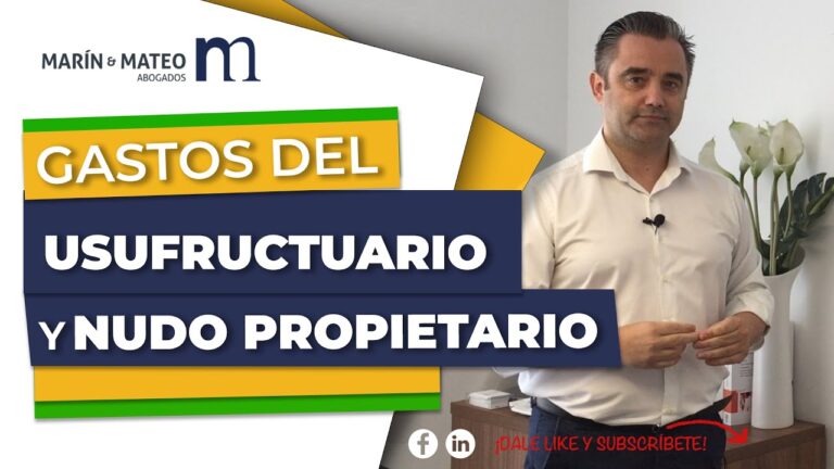 quien paga el ibi el usufructuario o el nudo propietario