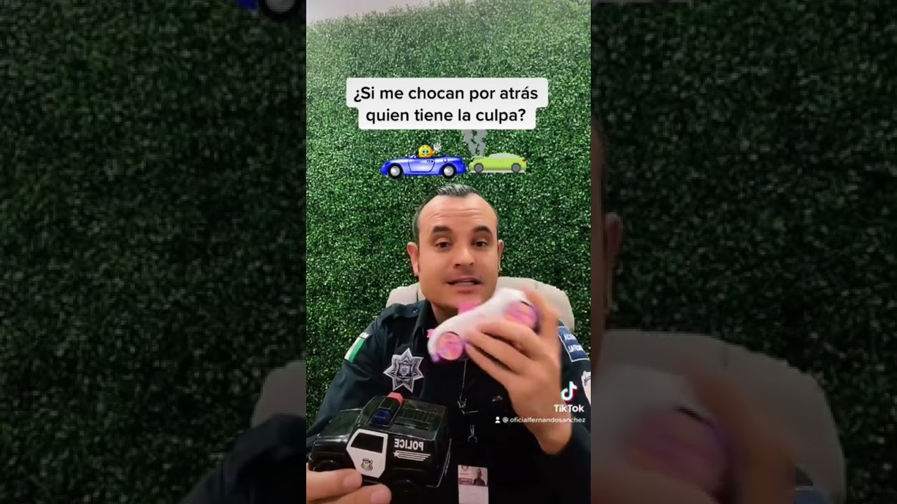 quien tiene la culpa en un choque por alcance