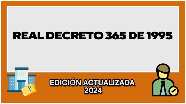 real decreto 1 1995 de 24 de marzo