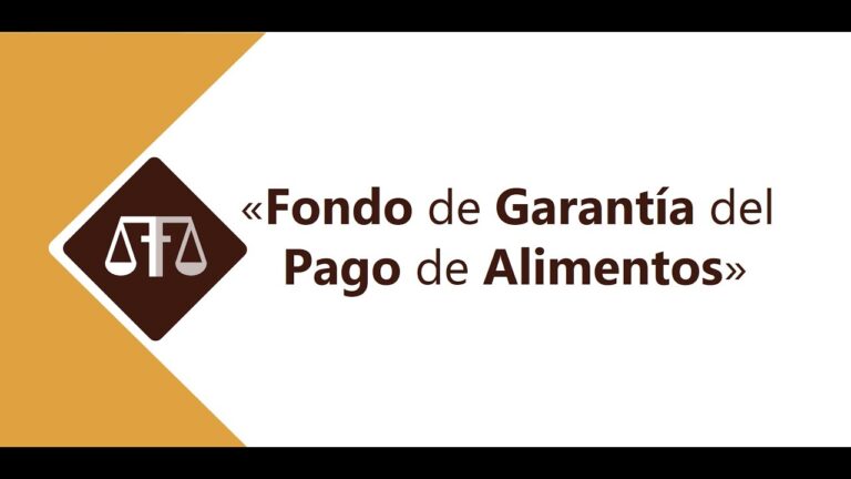 reembolsos y reintegros del fondo de garantia de alimentos
