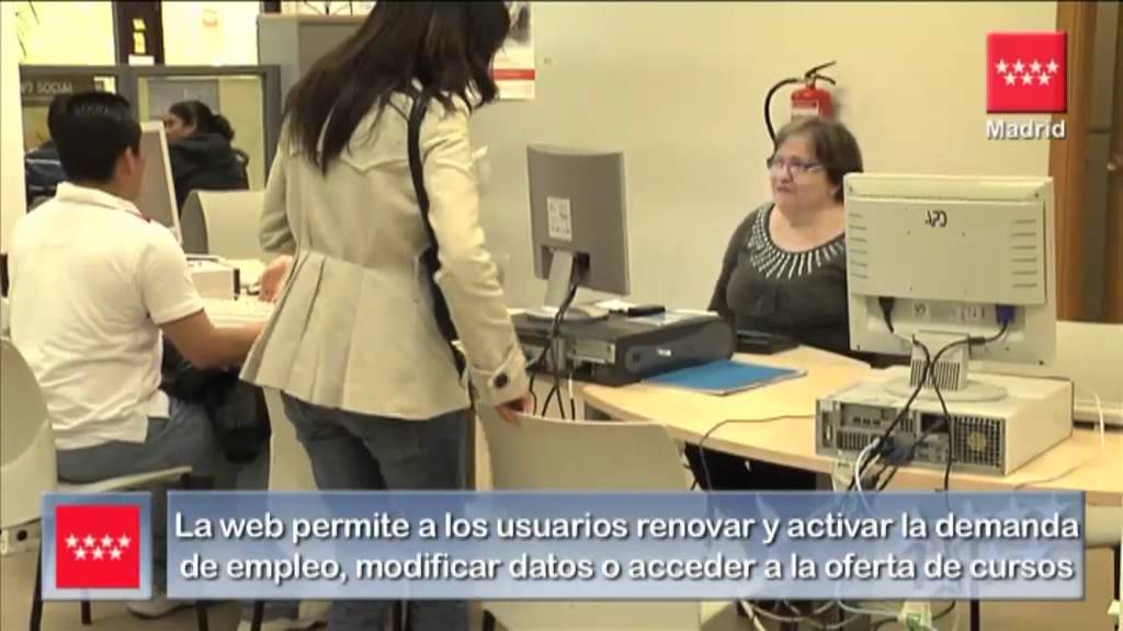 registrarse en el portal de empleo comunidad de madrid