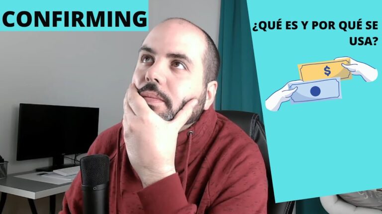 registro contable de un confirming por pago a proveedores