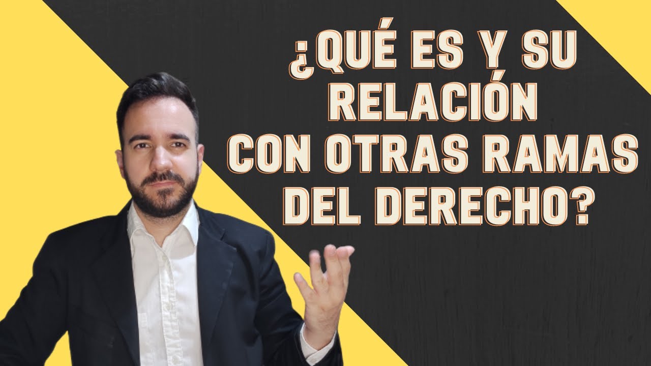 relacion del derecho penal con otras ramas del derecho