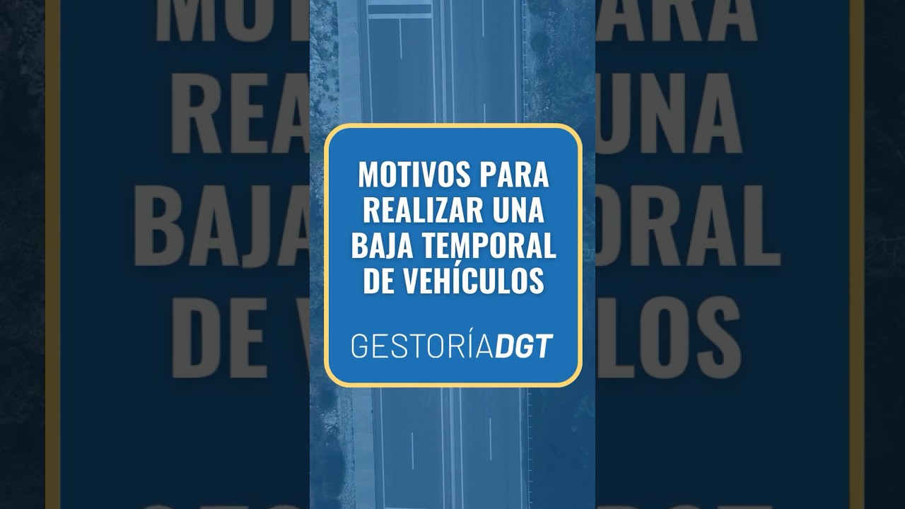 requisitos para dar de baja temporal un coche