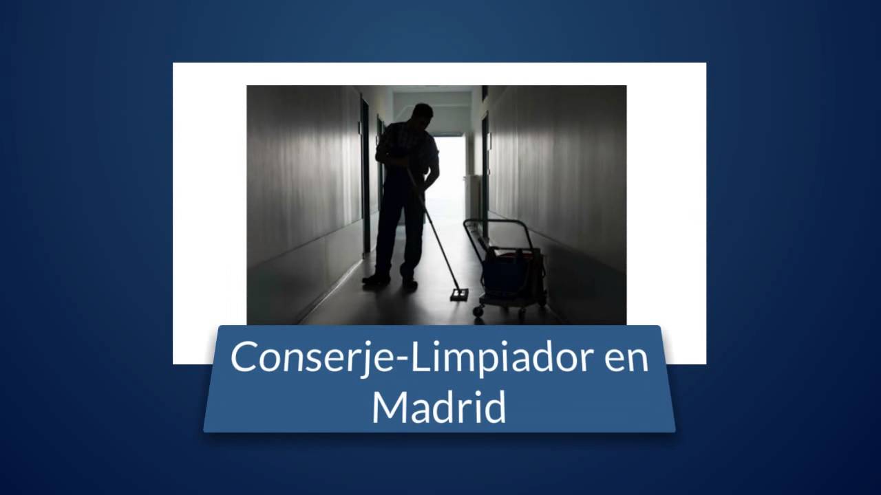se necesita conserje para comunidad de propietarios en madrid