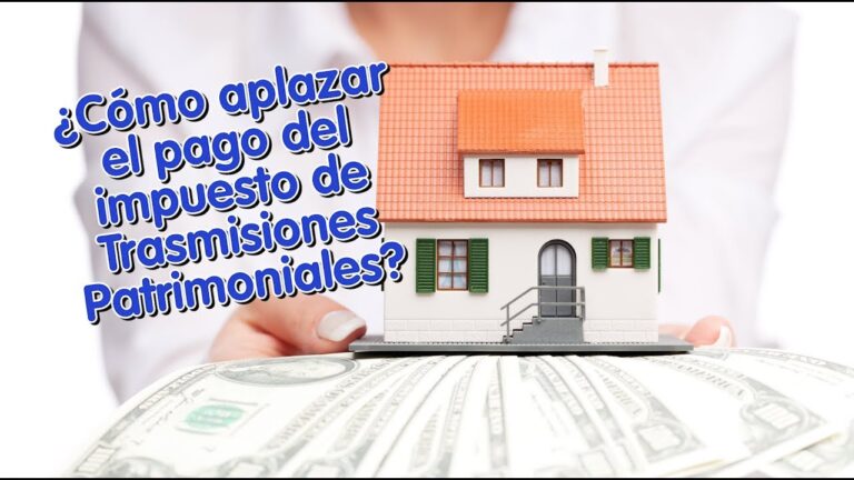 se puede aplazar el impuesto de transmisiones patrimoniales