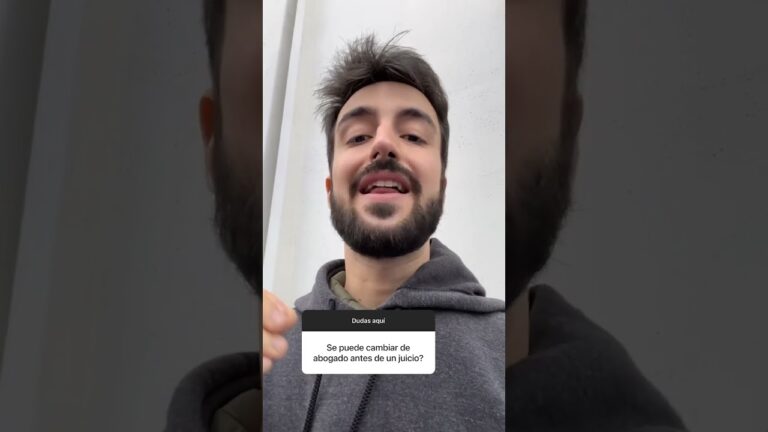 se puede cambiar de abogado antes de un juicio