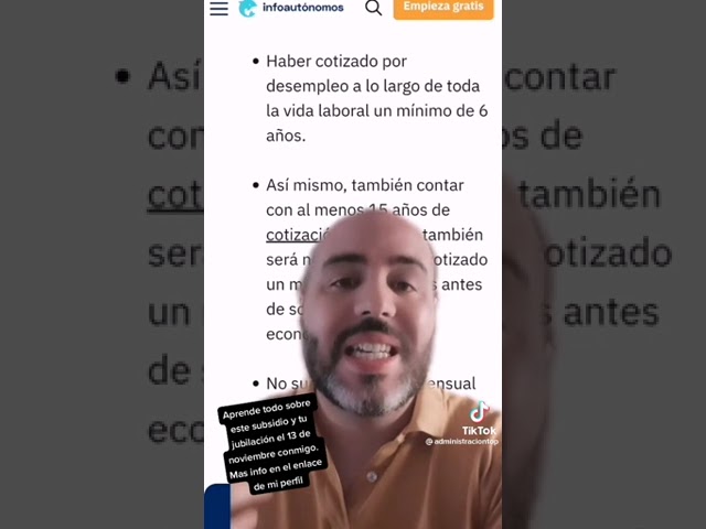 se puede cobrar subsidio despues de ser autonomo