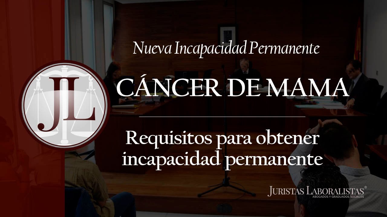 se puede pedir minusvalia por cancer de mama