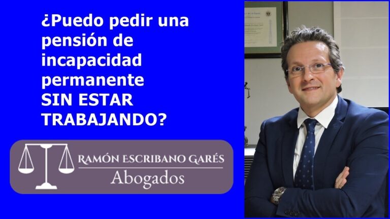 se puede solicitar la incapacidad sin estar trabajando