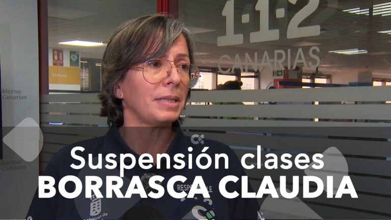 se suspenden las clases en canarias por el temporal