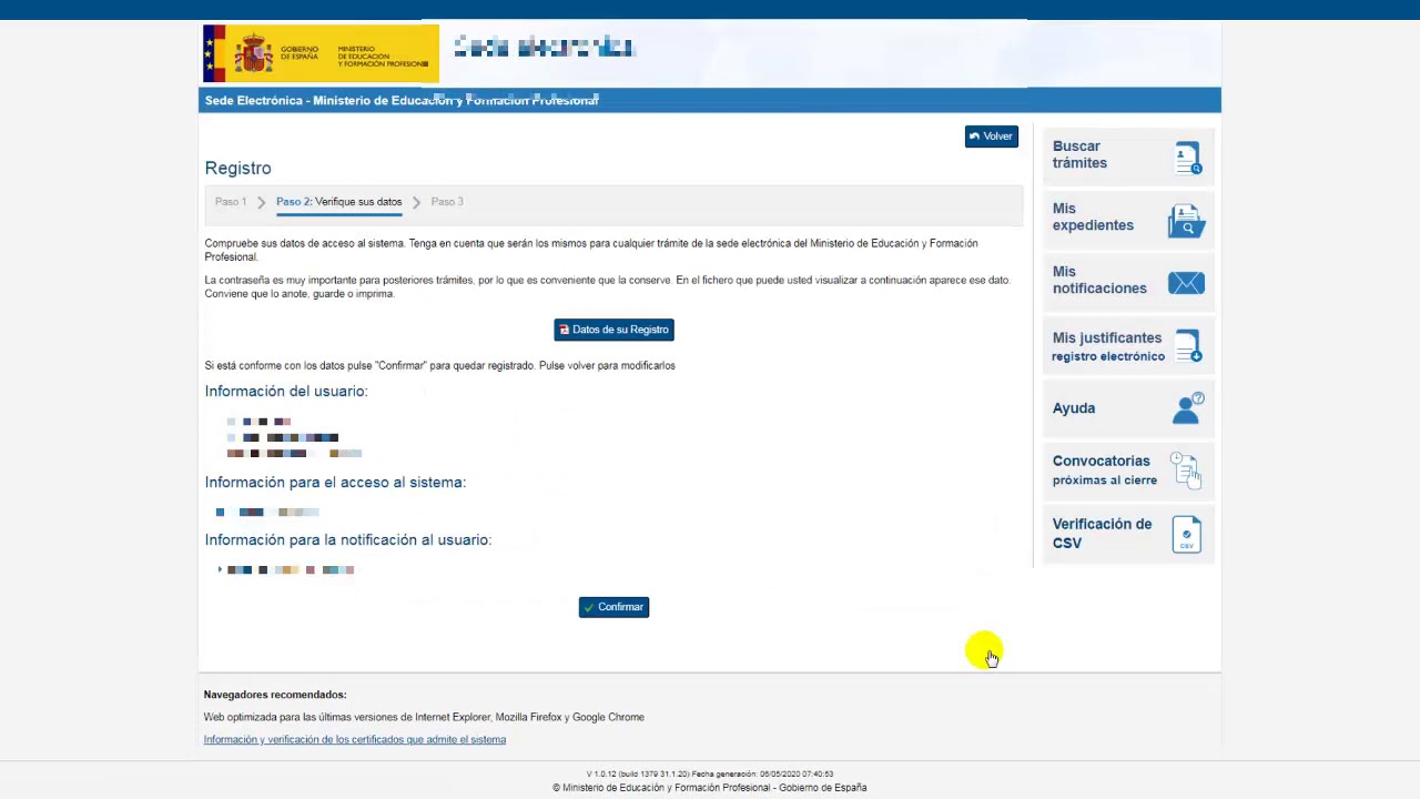 sede electrónica del ministerio de educación cultura y deporte