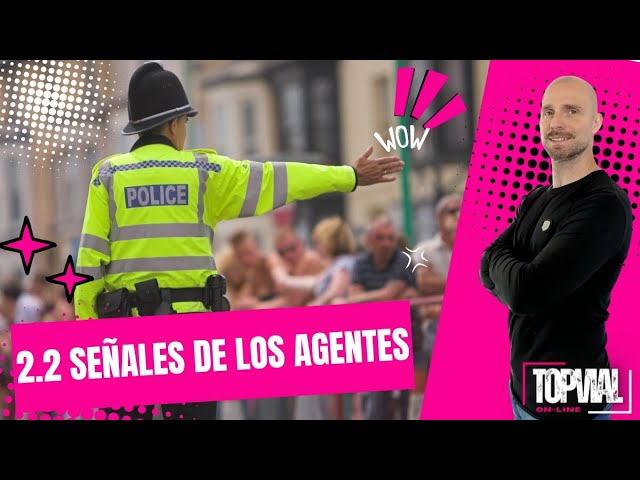 señales de agentes de trafico y su significado