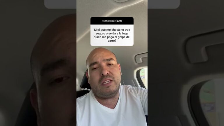 si das un golpe a un coche y te vas