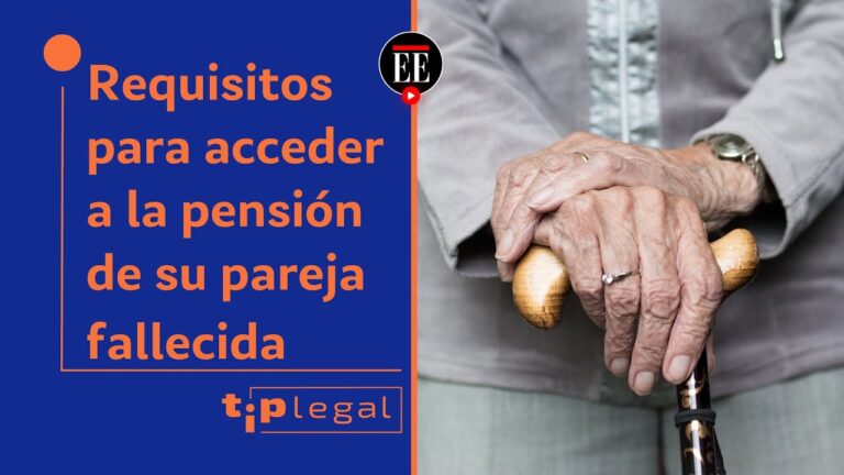 si se muere mi marido que pension me queda