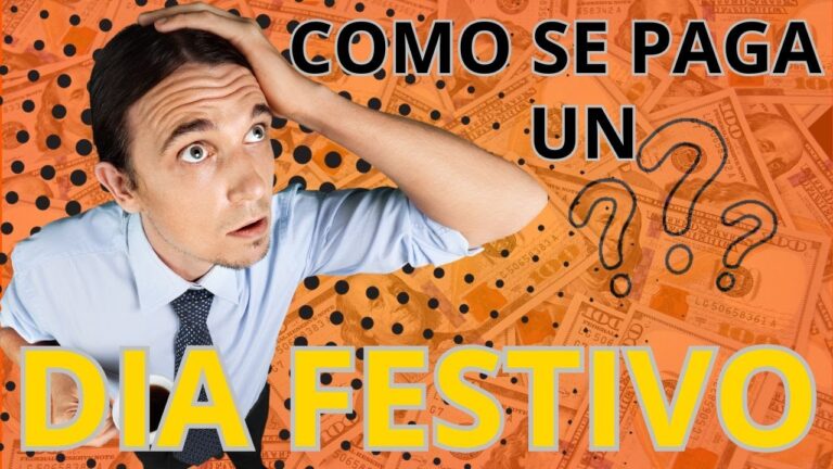 si se trabaja un dia festivo como se paga