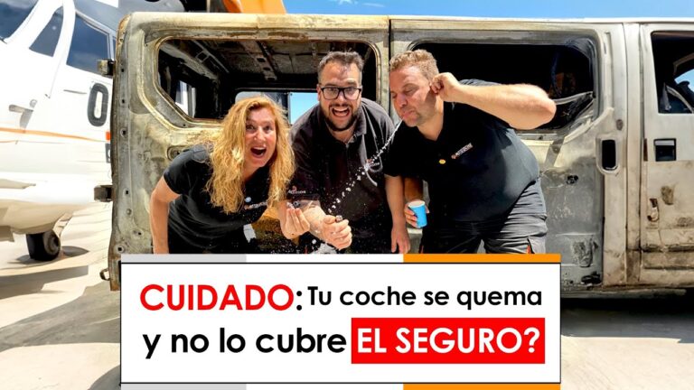 te cubre el seguro si te queman el coche