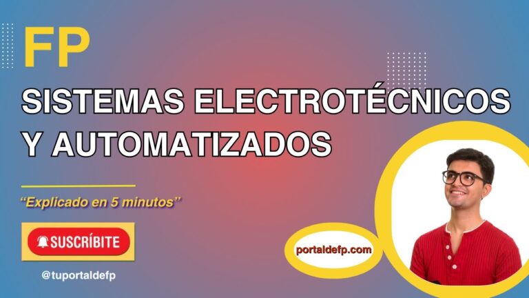 técnico superior en sistemas electrotécnicos y automatizados a distancia
