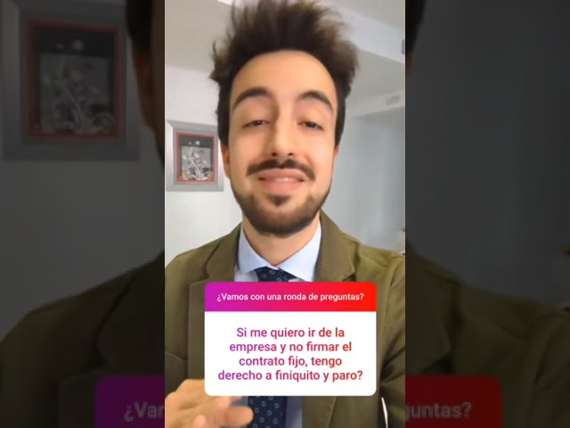 tengo derecho a finiquito con un contrato de formacion