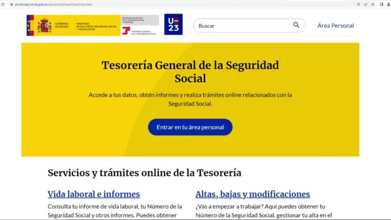tesorería general de la seguridad social de vigo españa