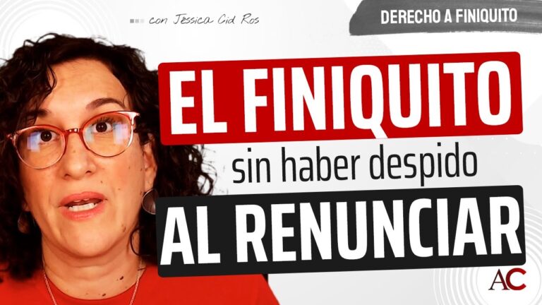 tienes derecho a finiquito si te vas de la empresa