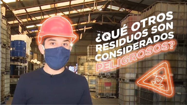 tipos de residuos identificación y tratamiento recogida y evacuación jccm