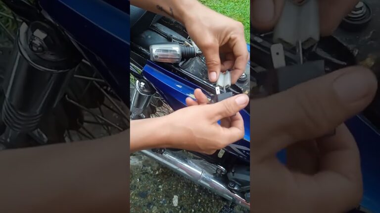 una motocicleta puede disponer de señal de emergencia