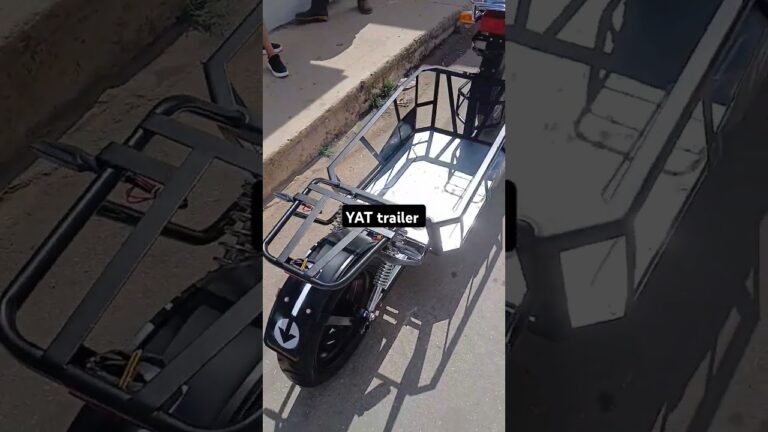 vehiculo de una sola rueda acoplado a una motocicleta