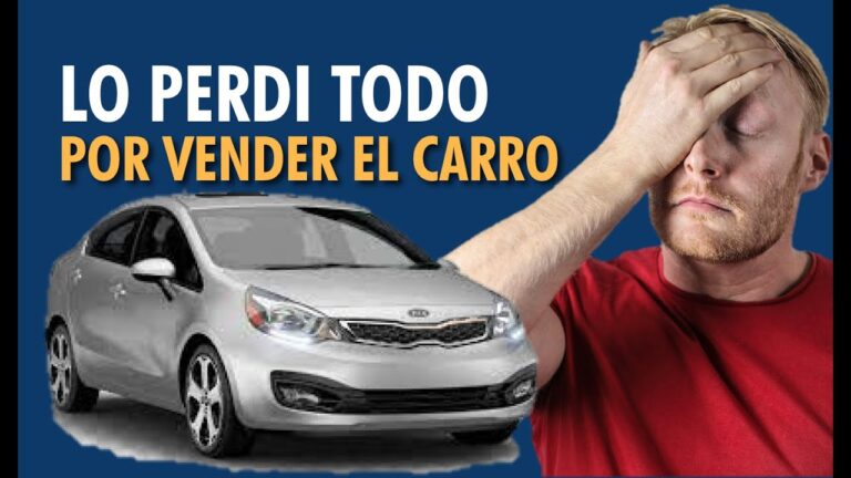 vendi mi auto pero no lo di de baja