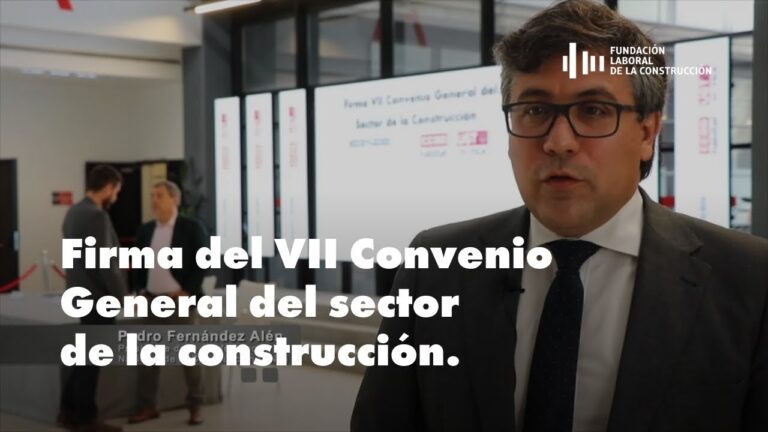 vi convenio general del sector de la construcción