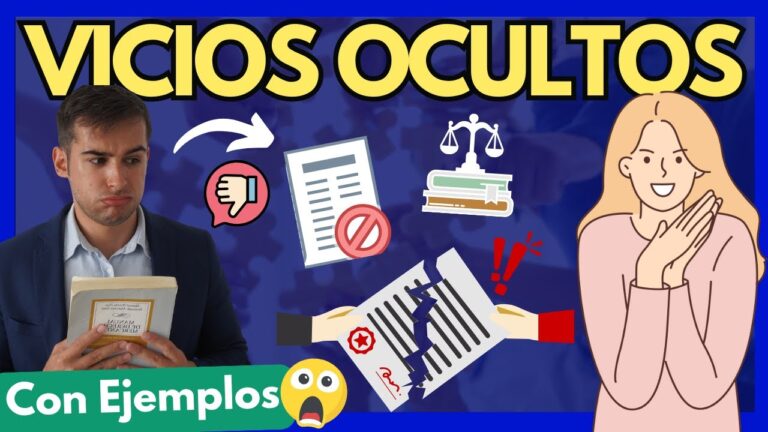 vicios ocultos en la ley de contrataciones del estado