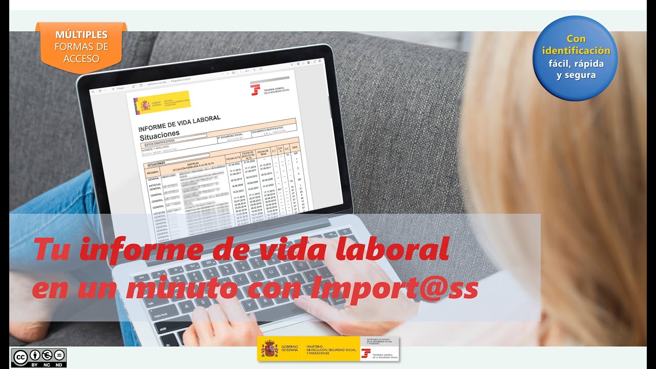 vida laboral tesorería general de la seguridad social