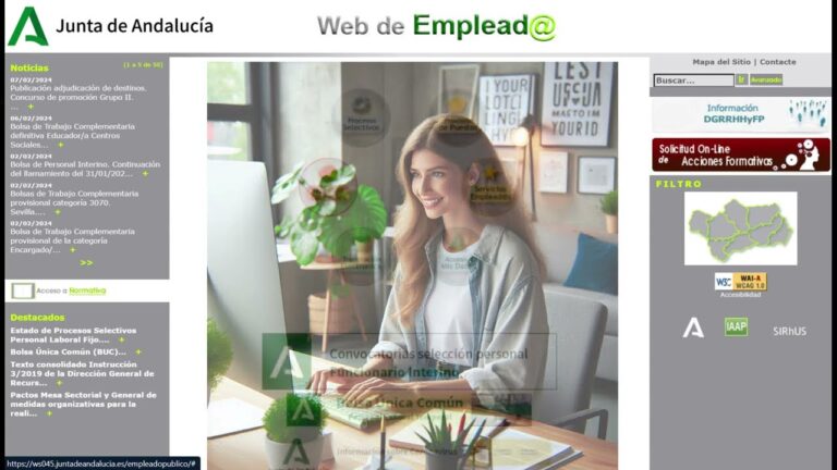 web empleado publico de la junta de andalucia
